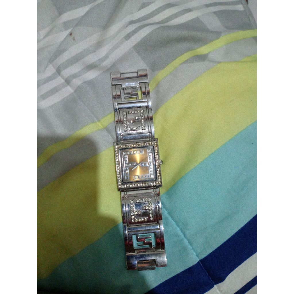 Jam Tangan Fendi Original Swiss Made Kondisi Mati
