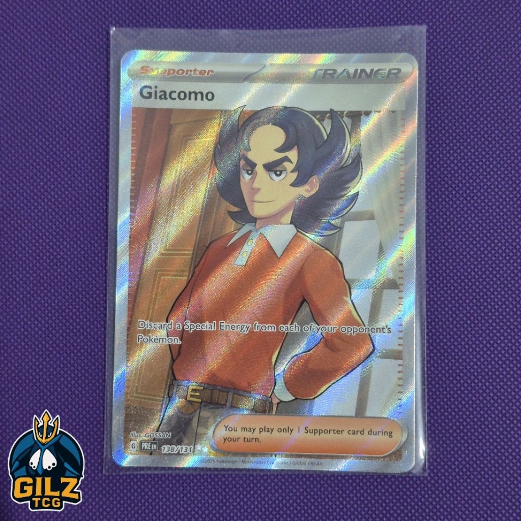 Kartu Pokemon Giacomo UR 138/131 English