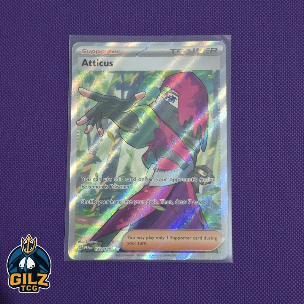 Kartu Pokemon Atticus 133/131 UR English