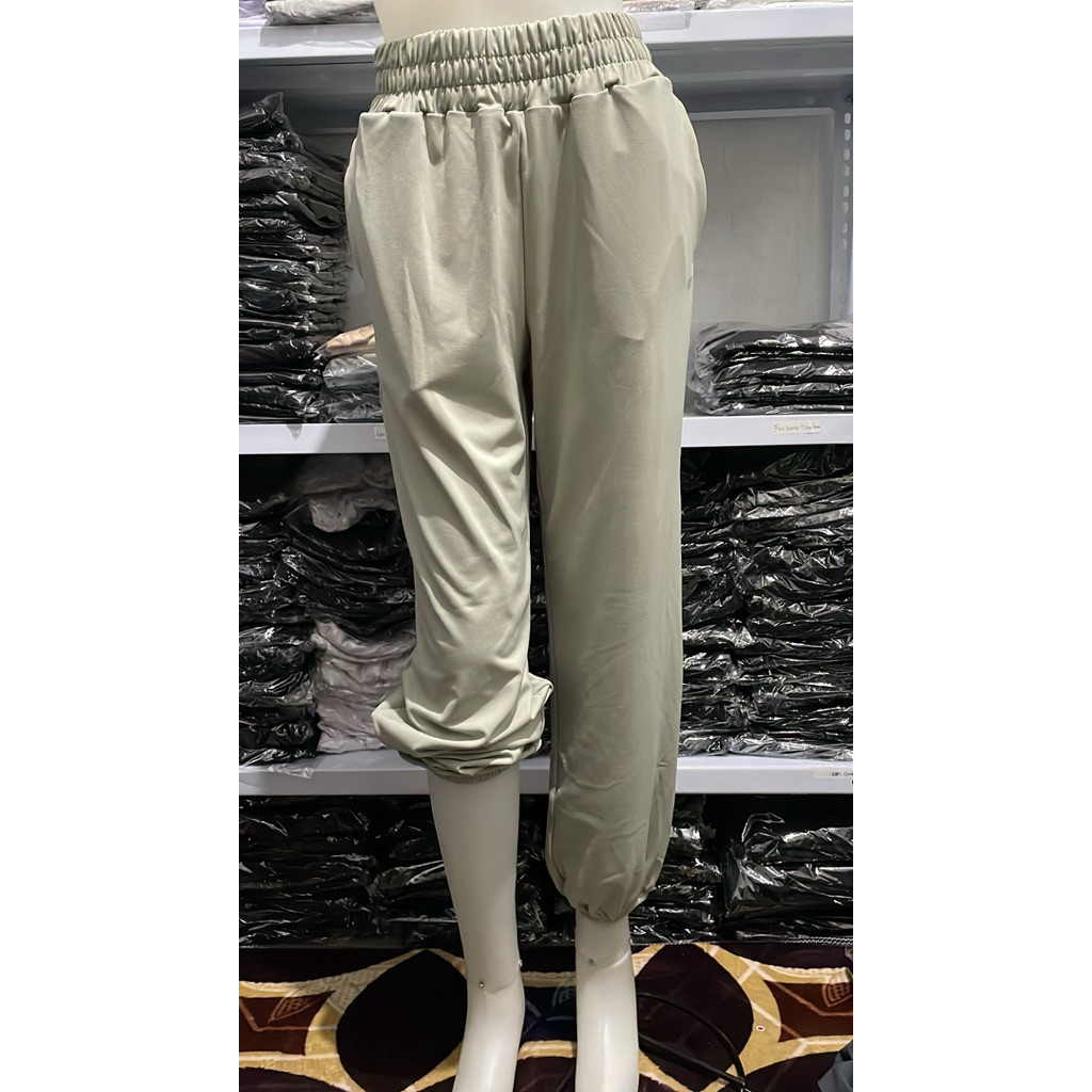 STL celana Jogger Wanita Polyester