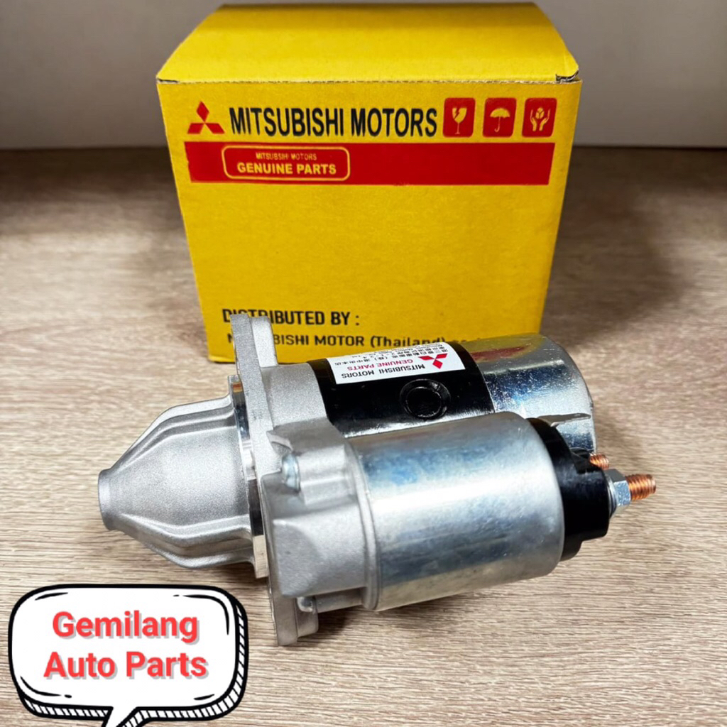 DINAMO STARTER GIGI 9 T9 12V MITSUBISHI KUDA BENSIN 1.6CC 1997 - 2006 / L300 BENSIN 1981 - 1995 / CO
