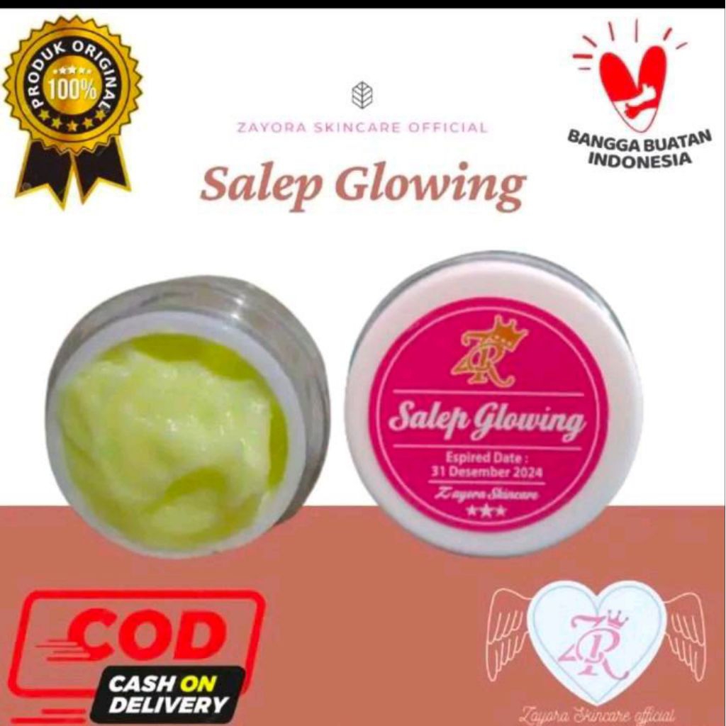 SALEP GLOWING ZAYORA ori - Mini 5 gram