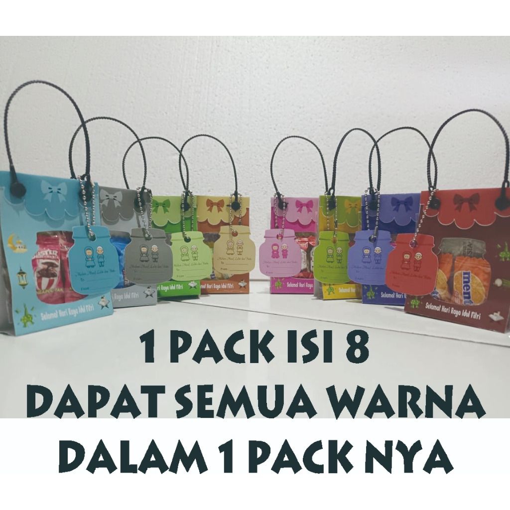 Amplop Lebaran Tas, Amplop Lebaran Motif Tas, Amplop Tas