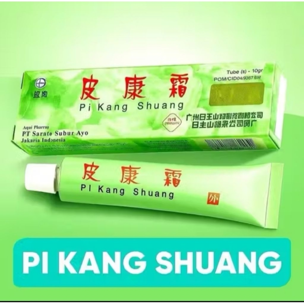 Salep Pi kang Shuang 10gr Original 100% Anti Jamur Anti Bakteri Anti Gatal - Salep Kulit