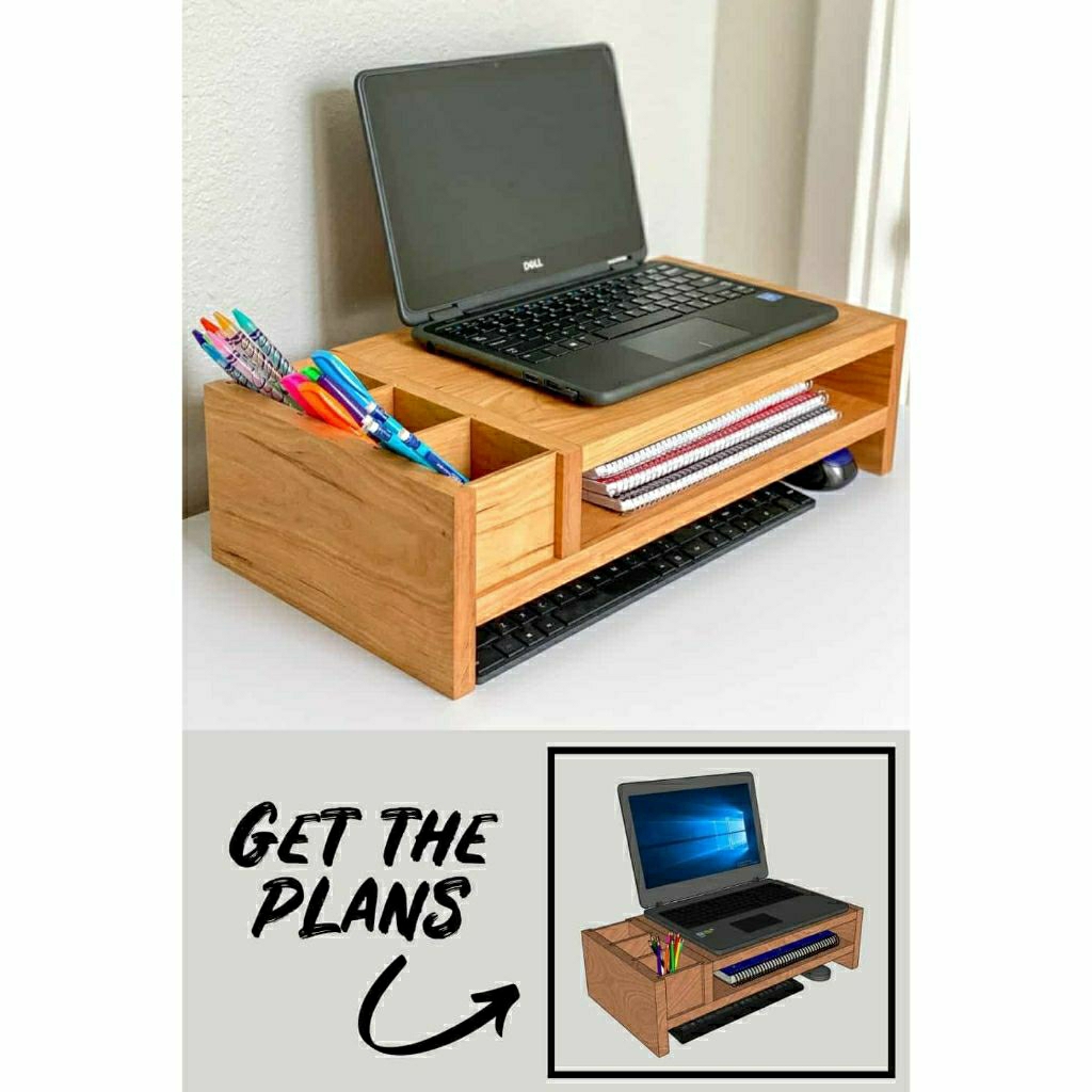 Meja Monitor/Meja Laptop Stand Monitor