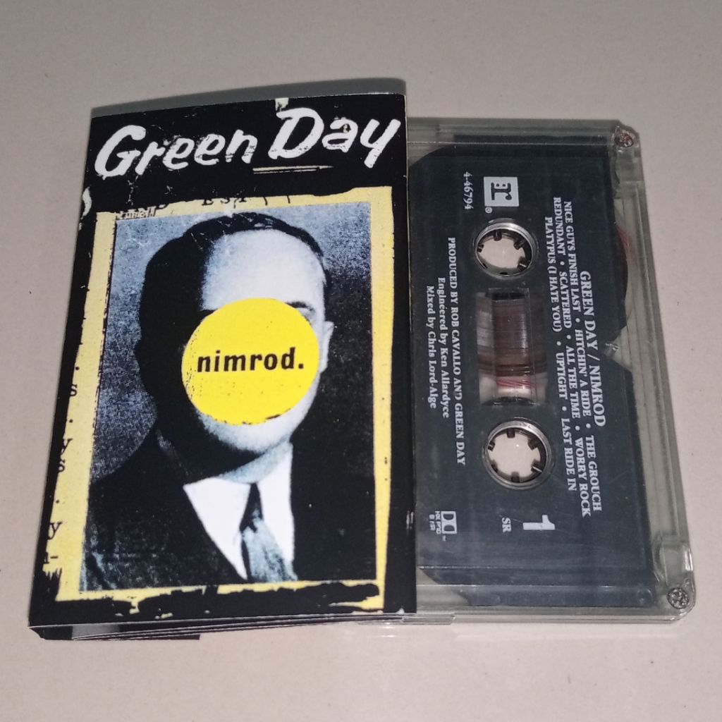 Kaset Green Day - Nimrod (COVER REPRO ISI ORI)