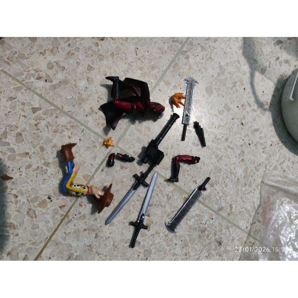 set junk Figure dante dmc woody set wyswyg