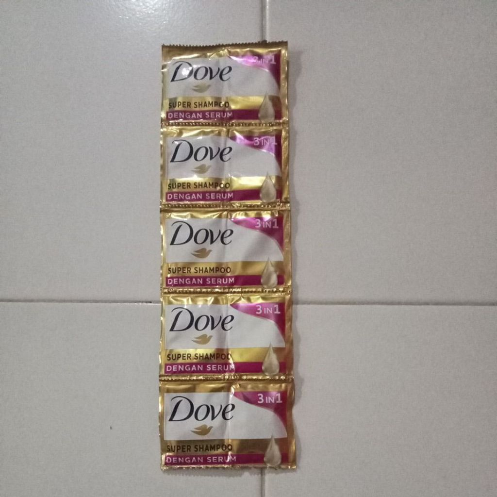 Shampoo Dove 3in1 Super Shampoo Dengan Serum
