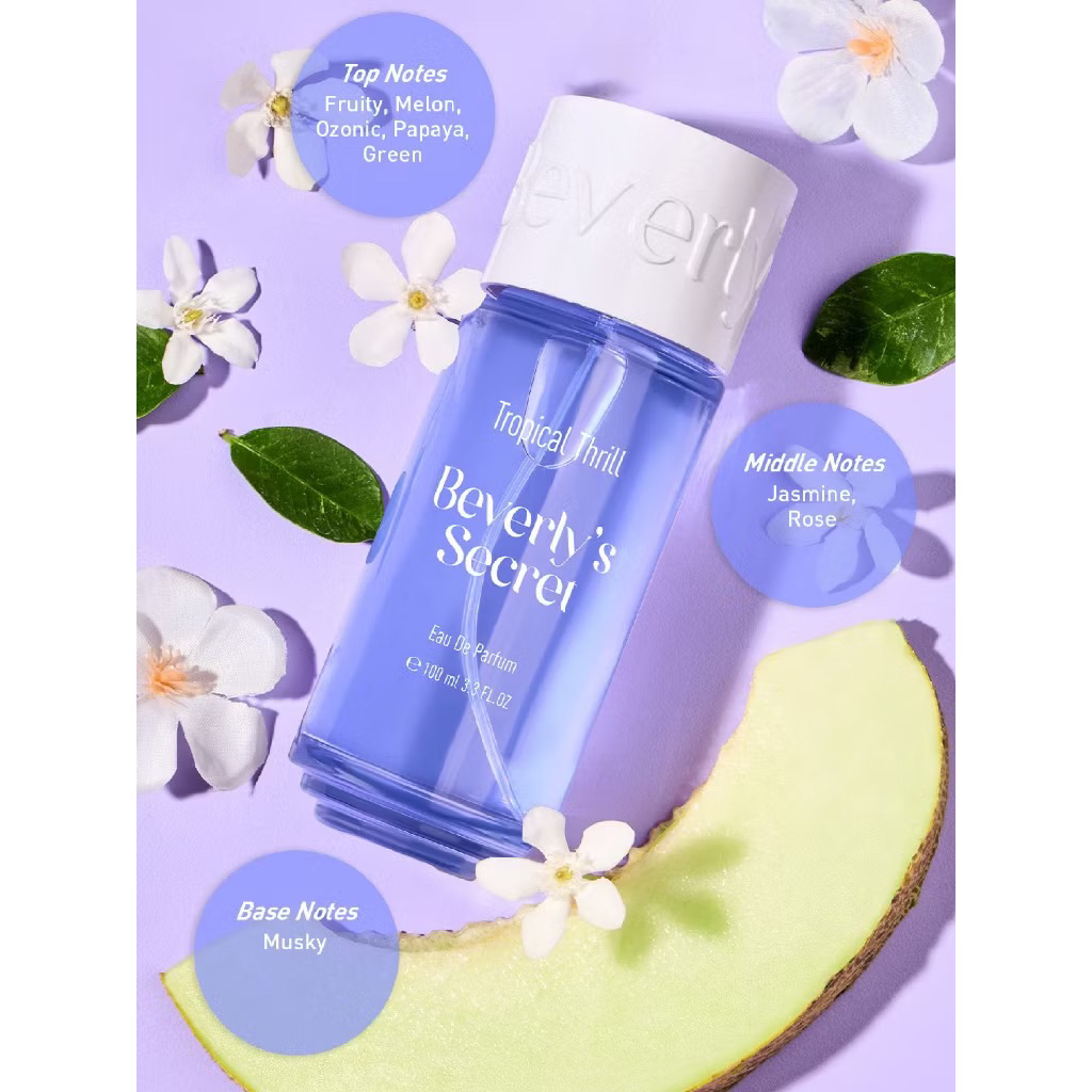 BEVERLY’S SECREET EU DE PARFUME TROPICAL THRILL ON SALE ‼️