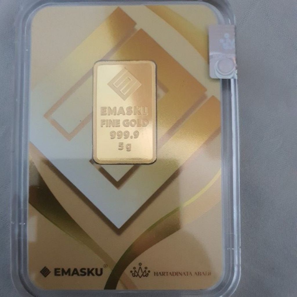Logam Mulia Emas 5gram EMASKU - Hartadinata