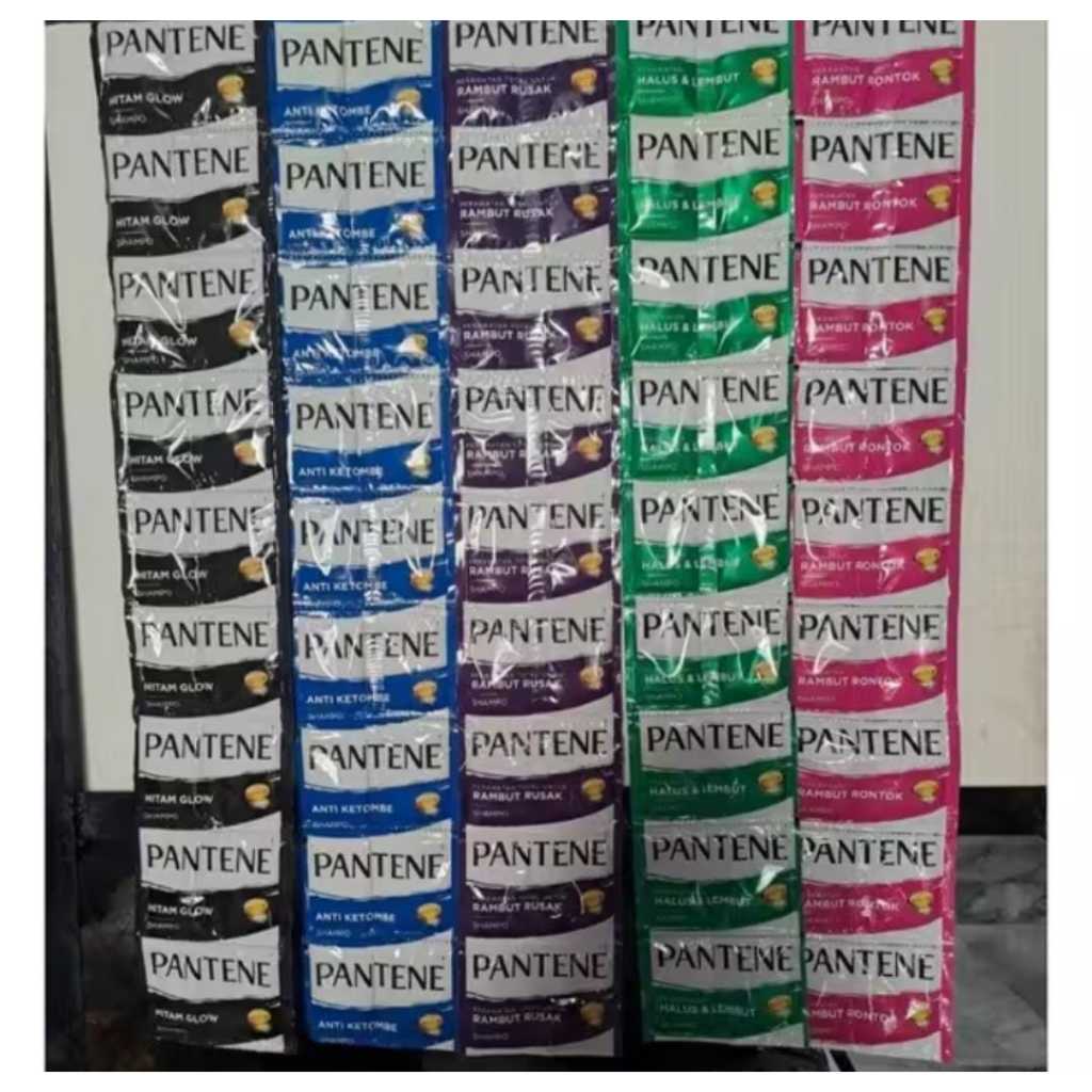 PANTENE Shampo Sachet 10ml - Anti Ketombe/Rambut Rontok/Halus ( 1 Sachet )