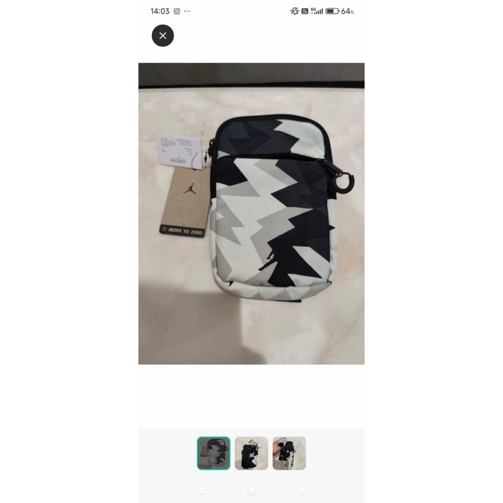 Tas Selempang Anak Nike Air Jordan