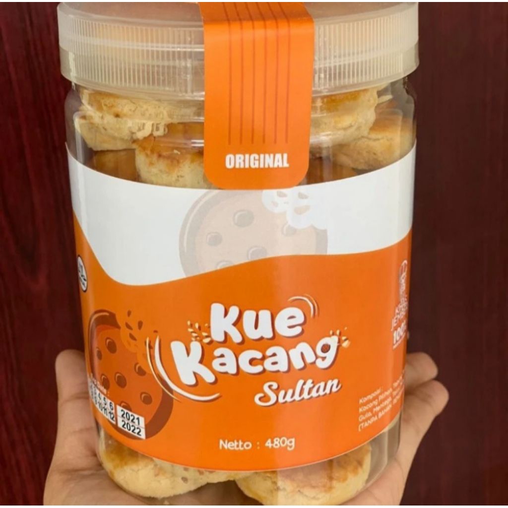 KUE KACANG SULTAN JEMBER/KUE KACANG SULTAN KHAS JEMBER/KUE KACANG SULTAN PREMIUM ISI 40 KHAS JEMBER/