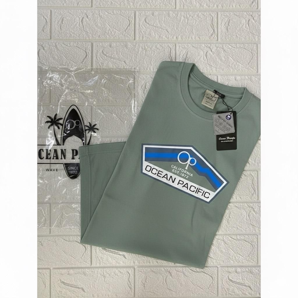 Baju kaos OP lengan pendek/Kaos ocean Pacific
