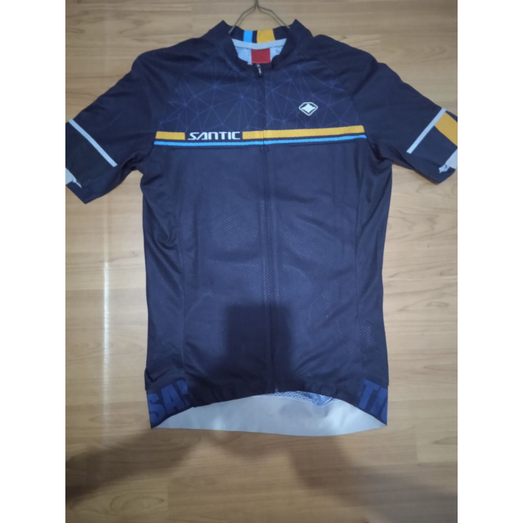 Jersey Santic second kondisi good ukuran S