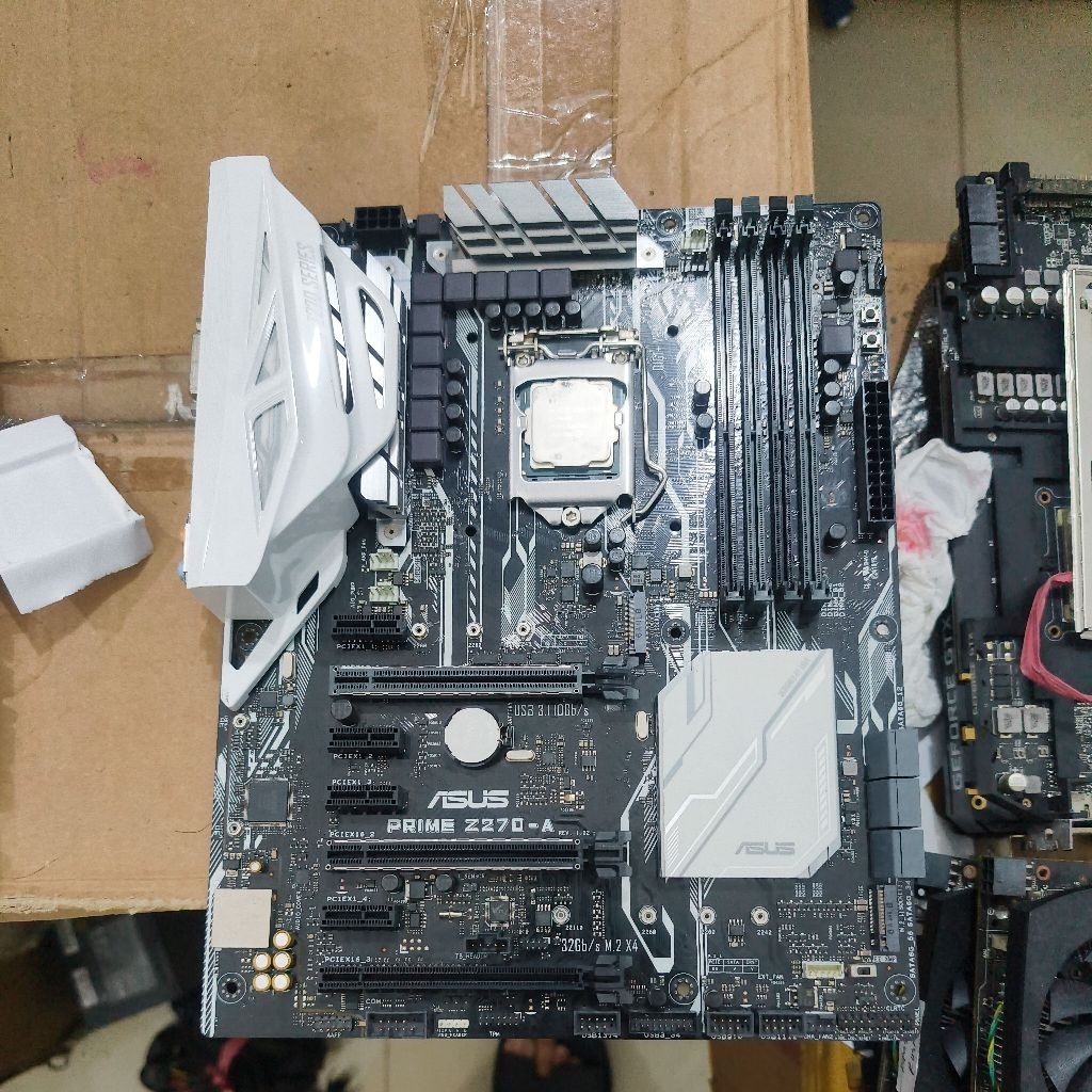 mainboard asus prime z270 ddr4 + procsesor core i5-7600k
