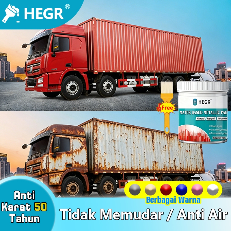 [Anti Karat 50 Tahun] Cat Anti Karat 2 Jam Kering Cepat, Tahan Lama dan Mudah Diaplikasi - Aman untu