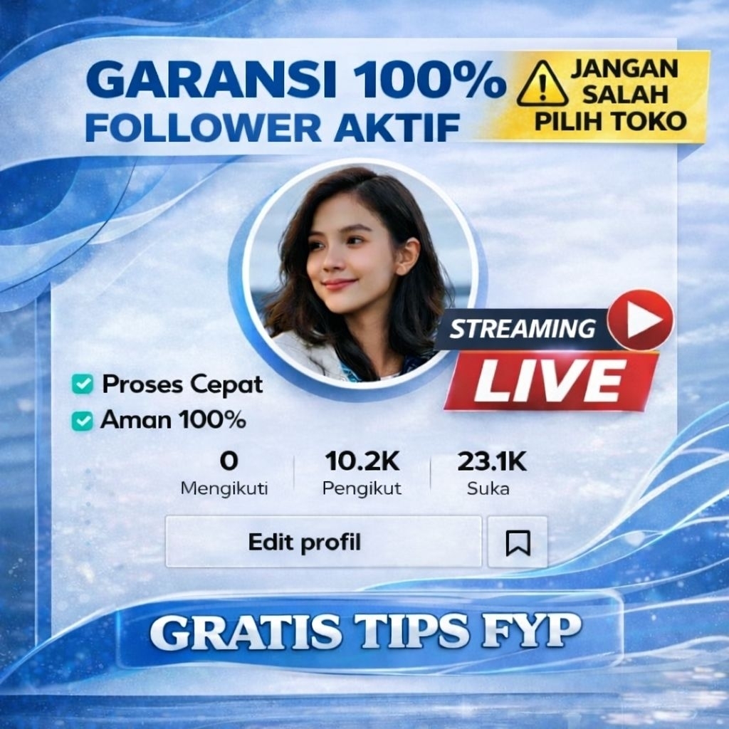 JUAL AKUN TIKTOK NON AFFILIATE/ BELUM BISA AFFILIATE/ AFFILIATE OFF HARGA LEBIH MURAH