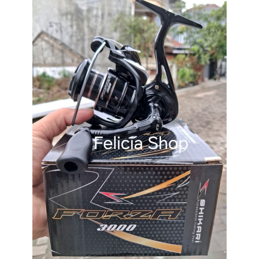 Reel Pancing Shikari Forza 1000 2000 3000 Murah galatama  Empang Casting