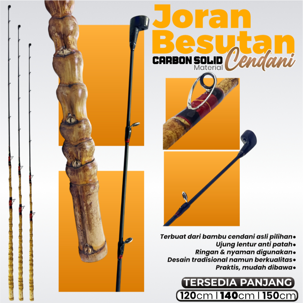 Pancing Kolam Joran Besutan Carbon Sutet dan Cendani Carbon
