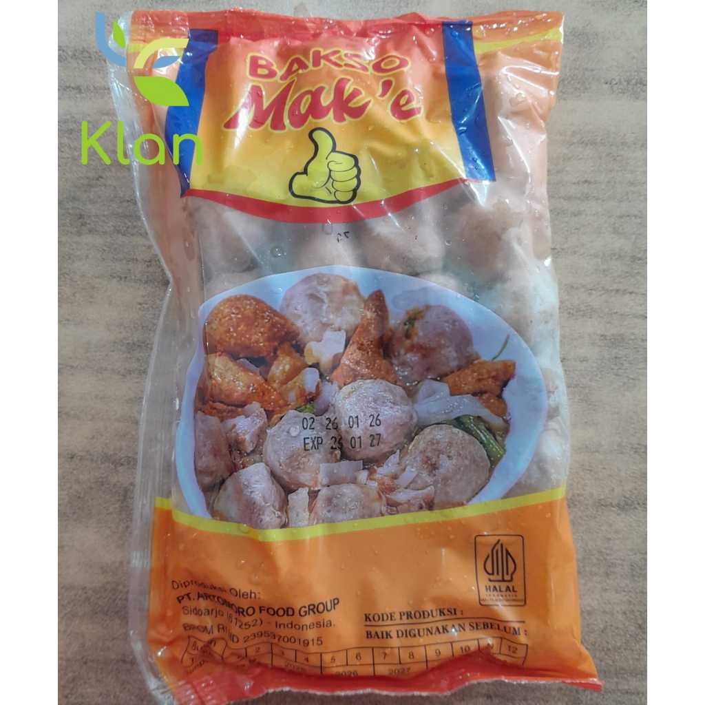 MAK'E BAKSO SUPER ISI 50 PCS/ BAKSO MAK E DAGING PADAT EMPUK GURIH/ BASO/ PENTOL