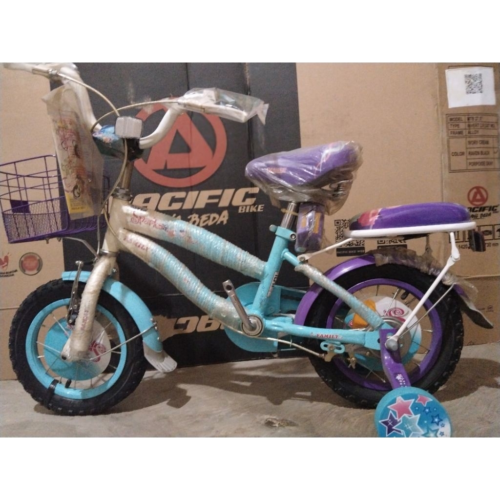 sepeda mini family 12" sepeda anak cewek 12"