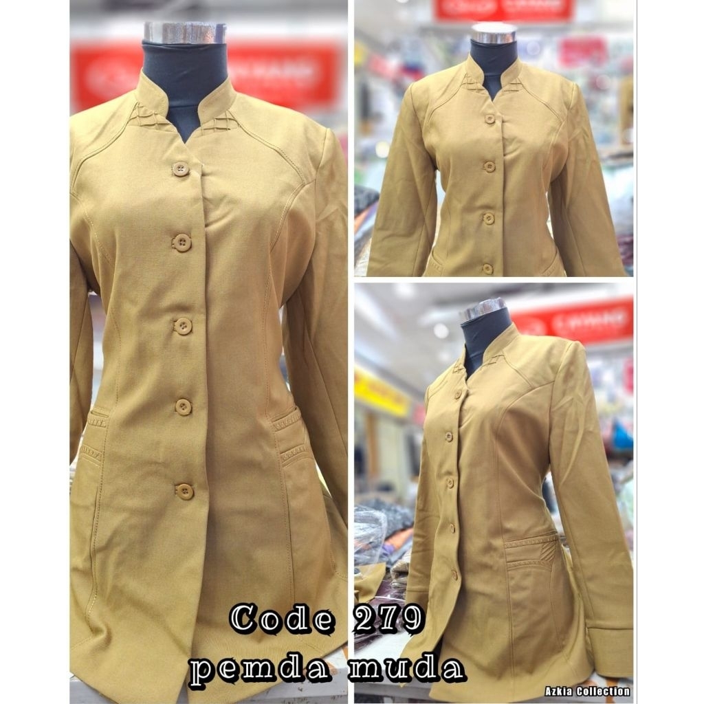 STELAN BLAZER WANITA |KEKI |PEMDA CERAH |GURU |PNS