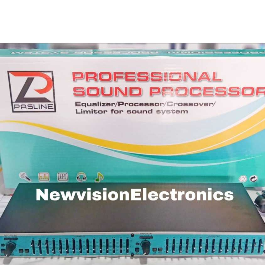 PASLINE EQUALIZER PASLINE PL 215 SUB  2X15 Band Equalizer PL 215 SUBWOOFER ORIGINAL EQ