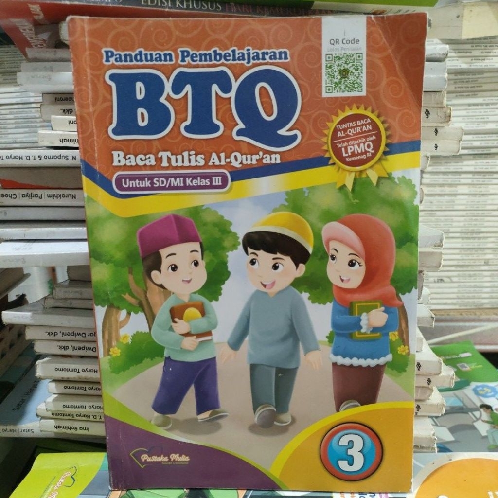 btq baca tulis al-qur'an kelas 3 sd
