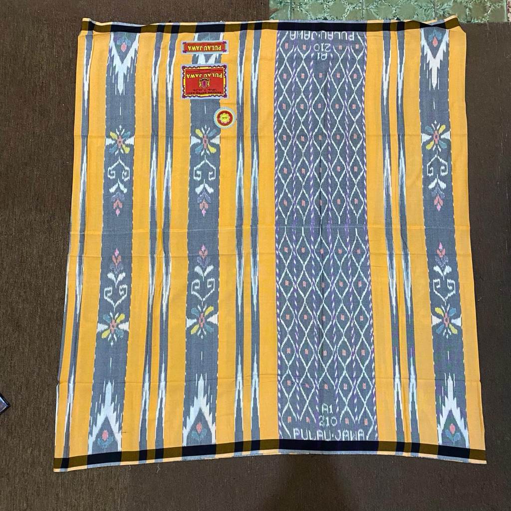 Sarung Goyor ATBM Toldem POLOSAN MOTIF PULAU JAWA