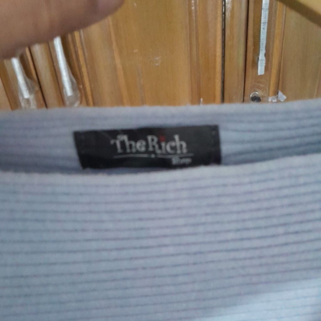 atasan rajut batwing