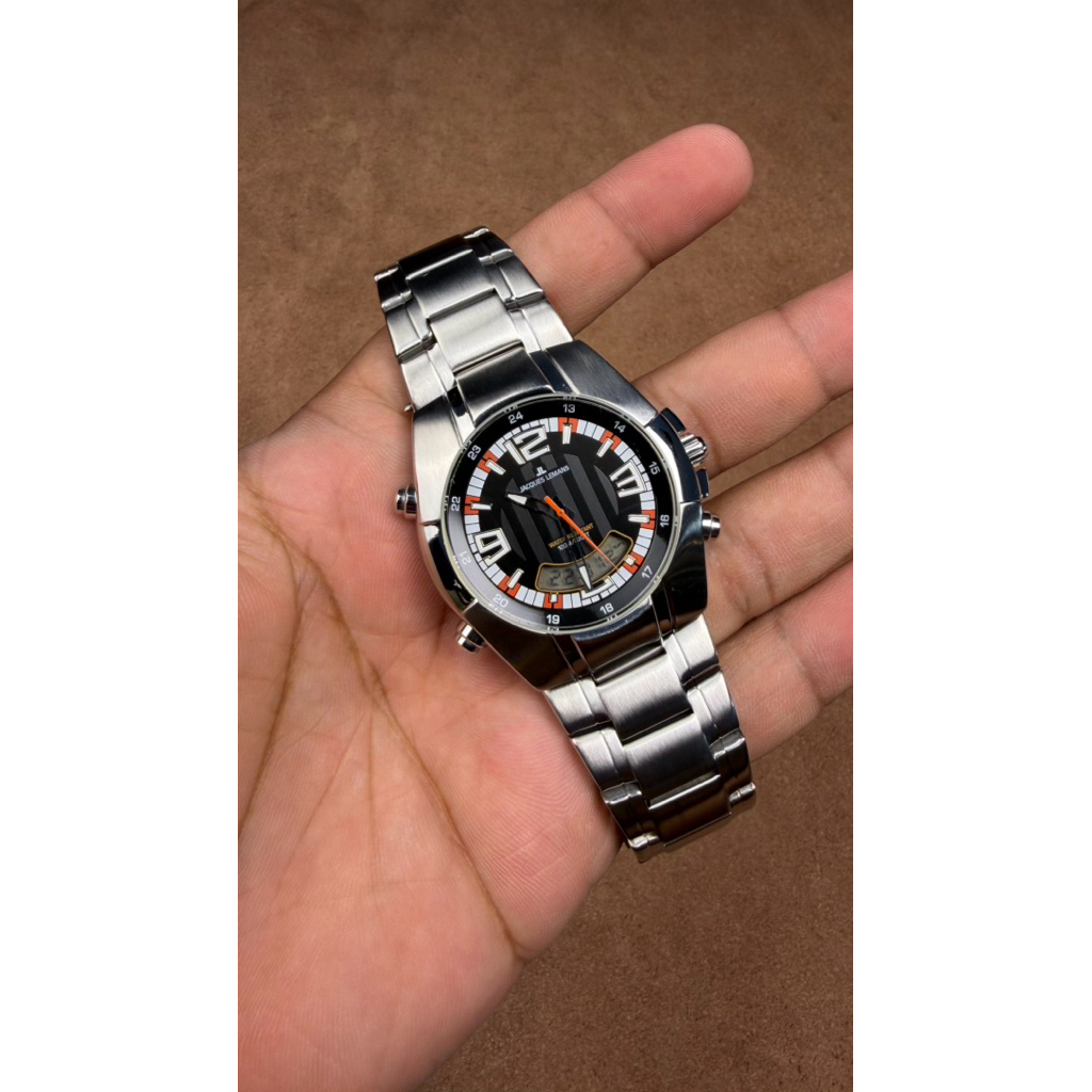 JAM TANGAN PRIA JACQUES LEMANS 11282 ANADIGI VINTAGE
