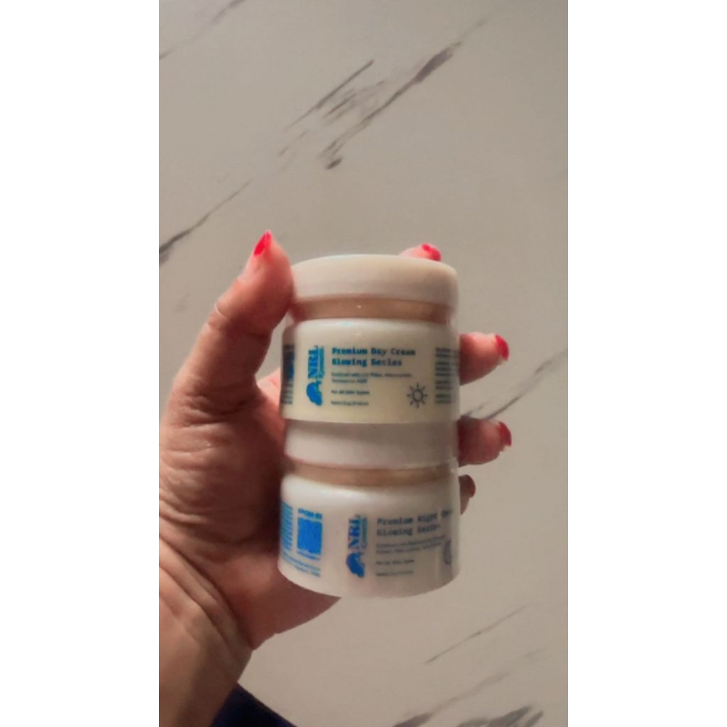 SEPASANG CREAM NRL KEMASAN PUTIH BPOM (GLOWING )