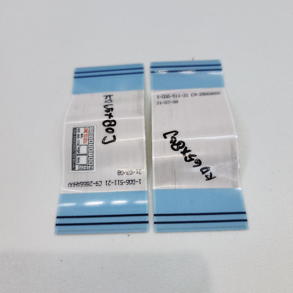 SEPASANG KABEL LVDS TV SONY KD-65X80J - KABEL FLEKSIBEL TV SONY KD 65X80J