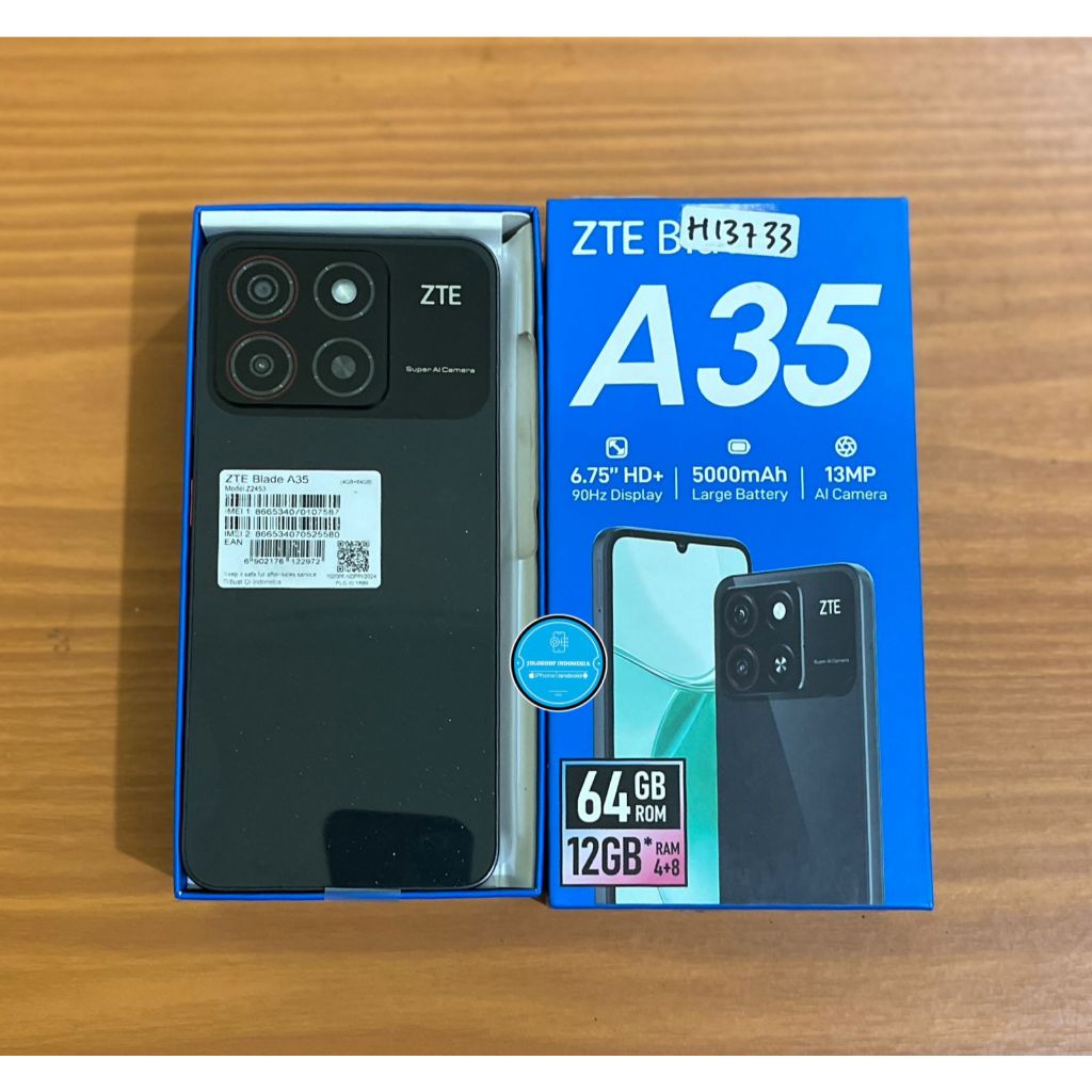 ZTE BLADE A35 4/64GB SECOND FULLSET GARANSI