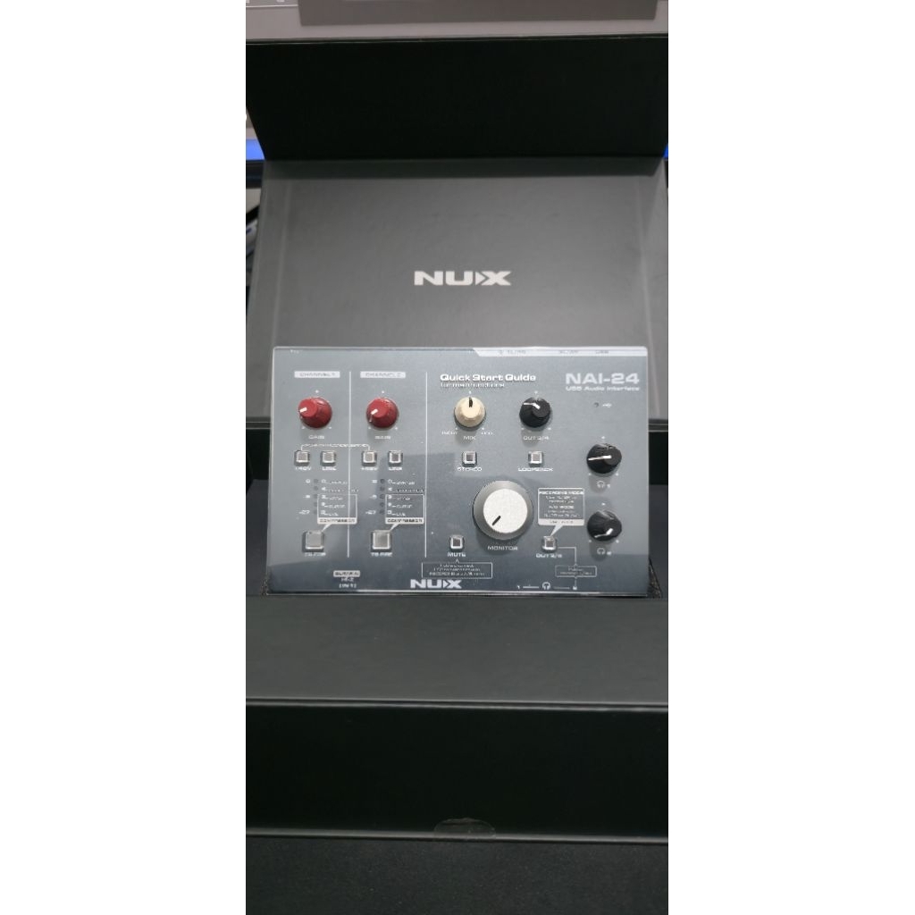 Soundcard / Audio Interface Nux Nai 24 (Bekas)