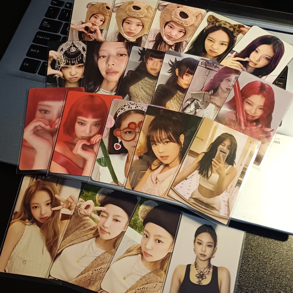 [ ready, official ] Jennie official photocards : summer diary in hawaii 2019 jenbear born pink jenni