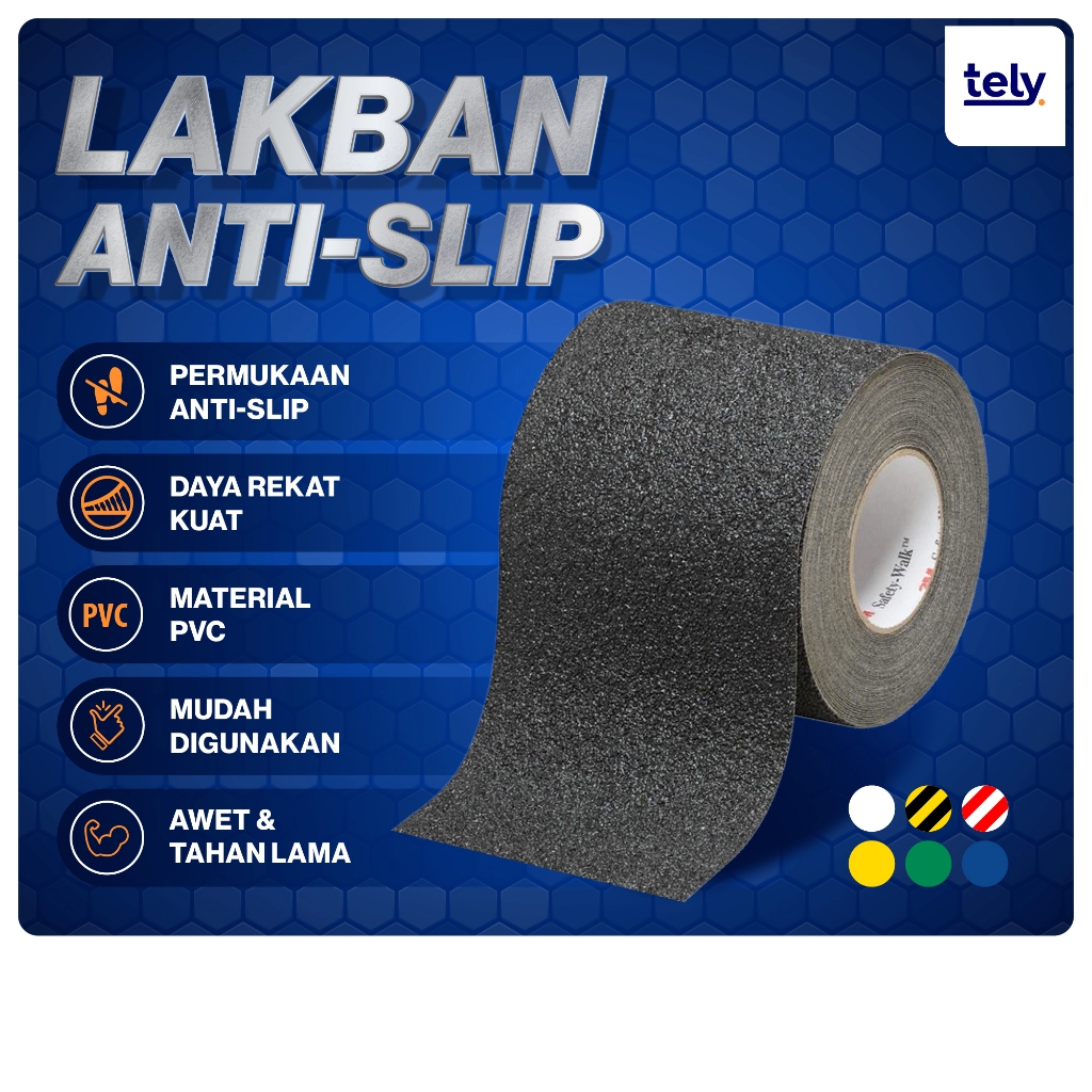 Lakban Anti Slip Tape Untuk Tangga Keramik Lantai Licin Waterproof Kasar