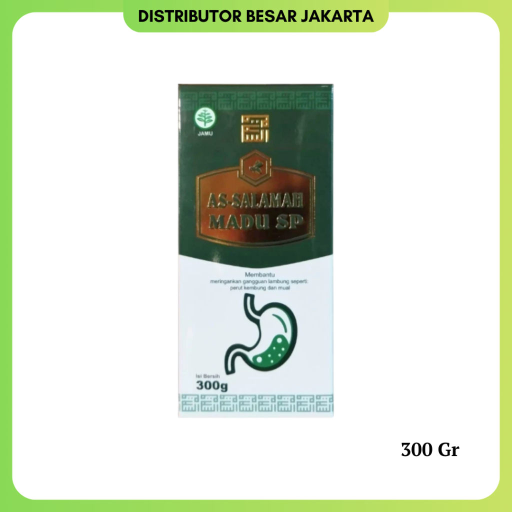 Madu Spesial Pencernaan As Salamah 300gr Original Obat Herbal Assalamah Maag Kronis Asam Lambung