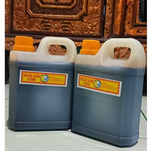 KECAP ASIN SPESIAL CAP BULAN ISI 1000ML/ 1L BOTOL BESAR KEMASAN BARU