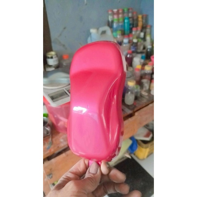Cat Metalic Merah Magenta PU (polyrethine) Cat Otomotif Motor/Mobil