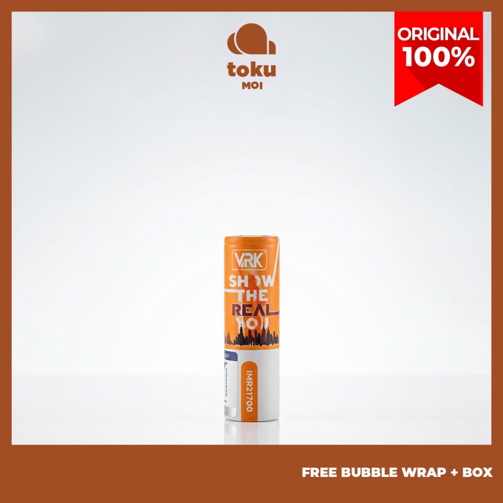 VRK 21700 3750MAH BATTERY VRK BATERAI VRK 3750MAH by VRK