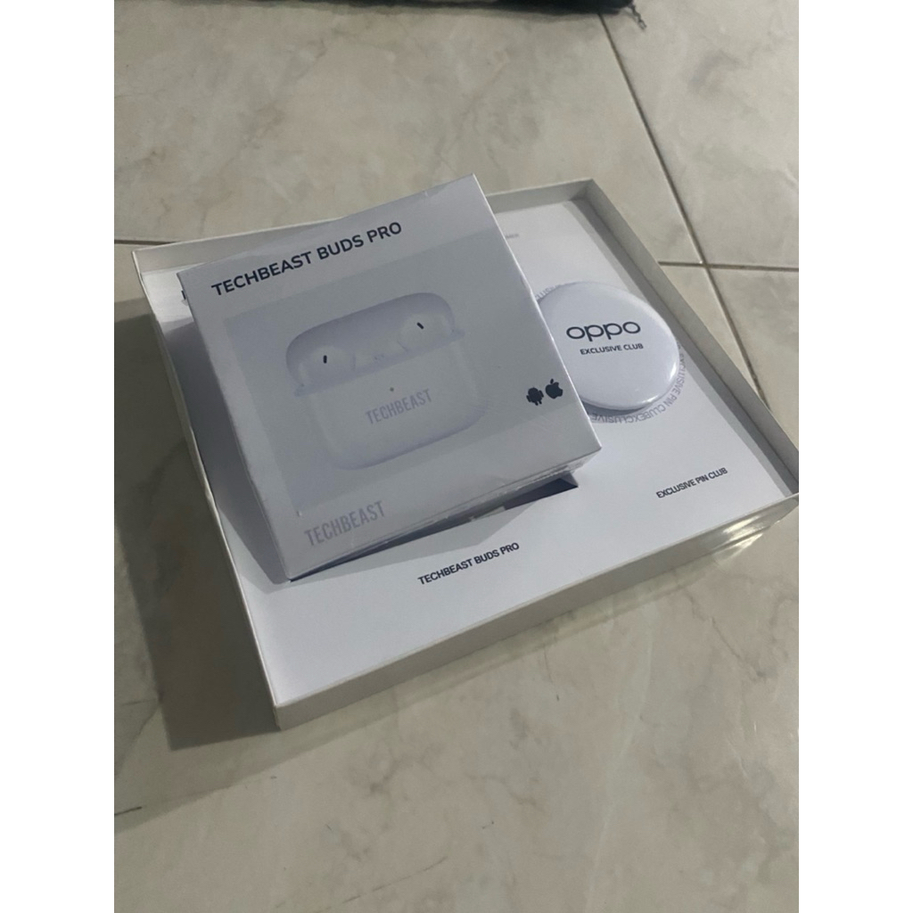 techbeast buds pro oppo headset bluetooth airbuds wireless