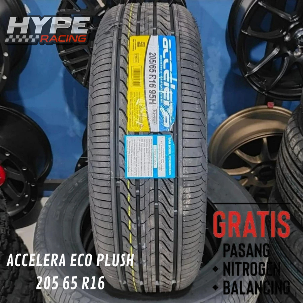 Ban Tubles R16 ACCELERA ECO PLUSH 205/65 Standard Innova