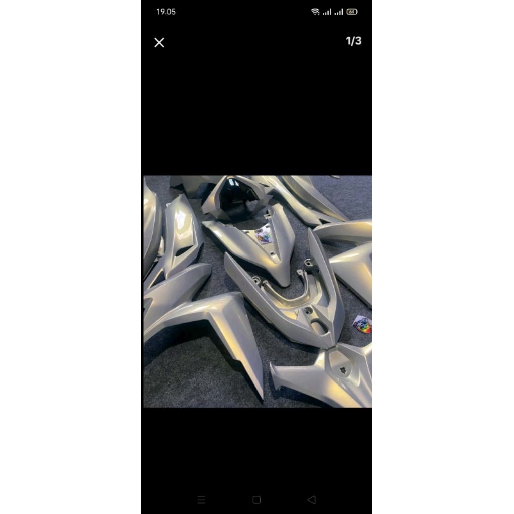 cat motor silver.. cat lembayung gold