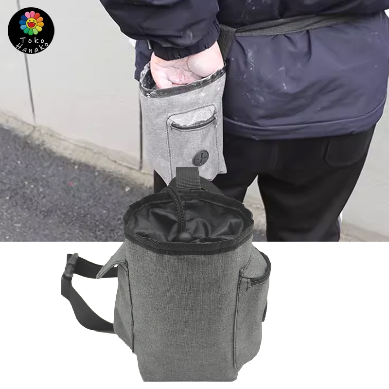 Chalk Bag Tas Kapur Serbaguna Untuk Panjat Tebing Tas Pinggang Penyimpanan Anti Slip Tas Kapur Panja