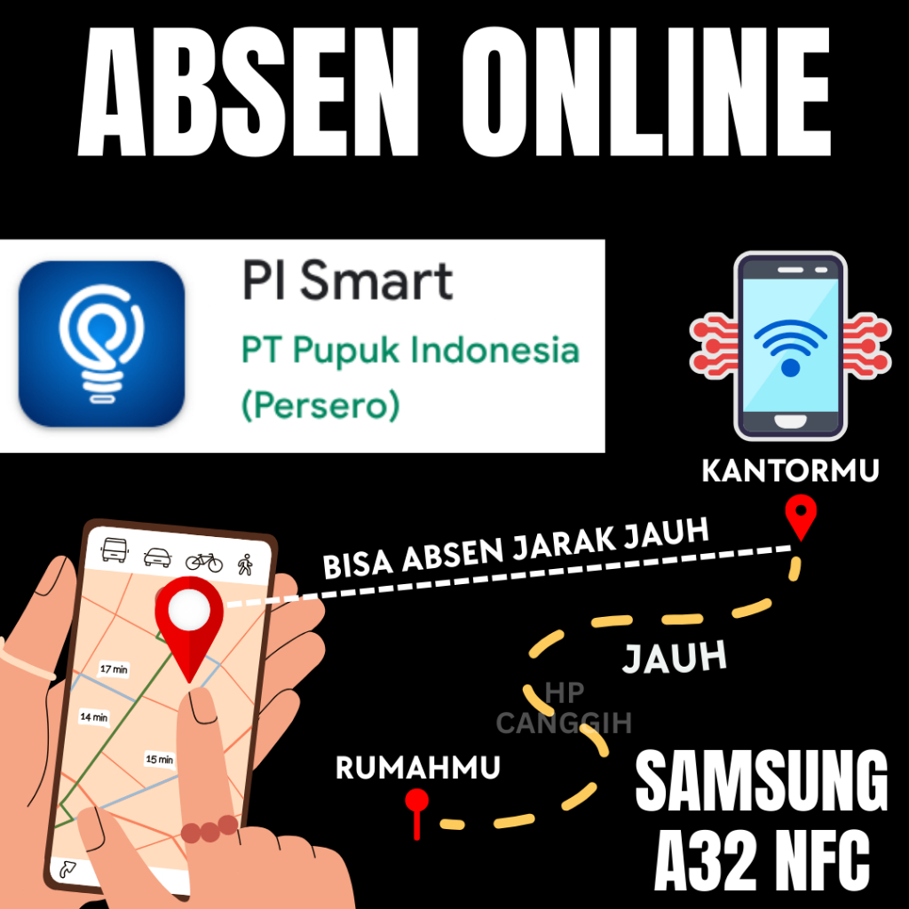 hp absen online pokemon fake gps absen jarak jauh samsung A32 8/128 hp bekas pakai original 100%