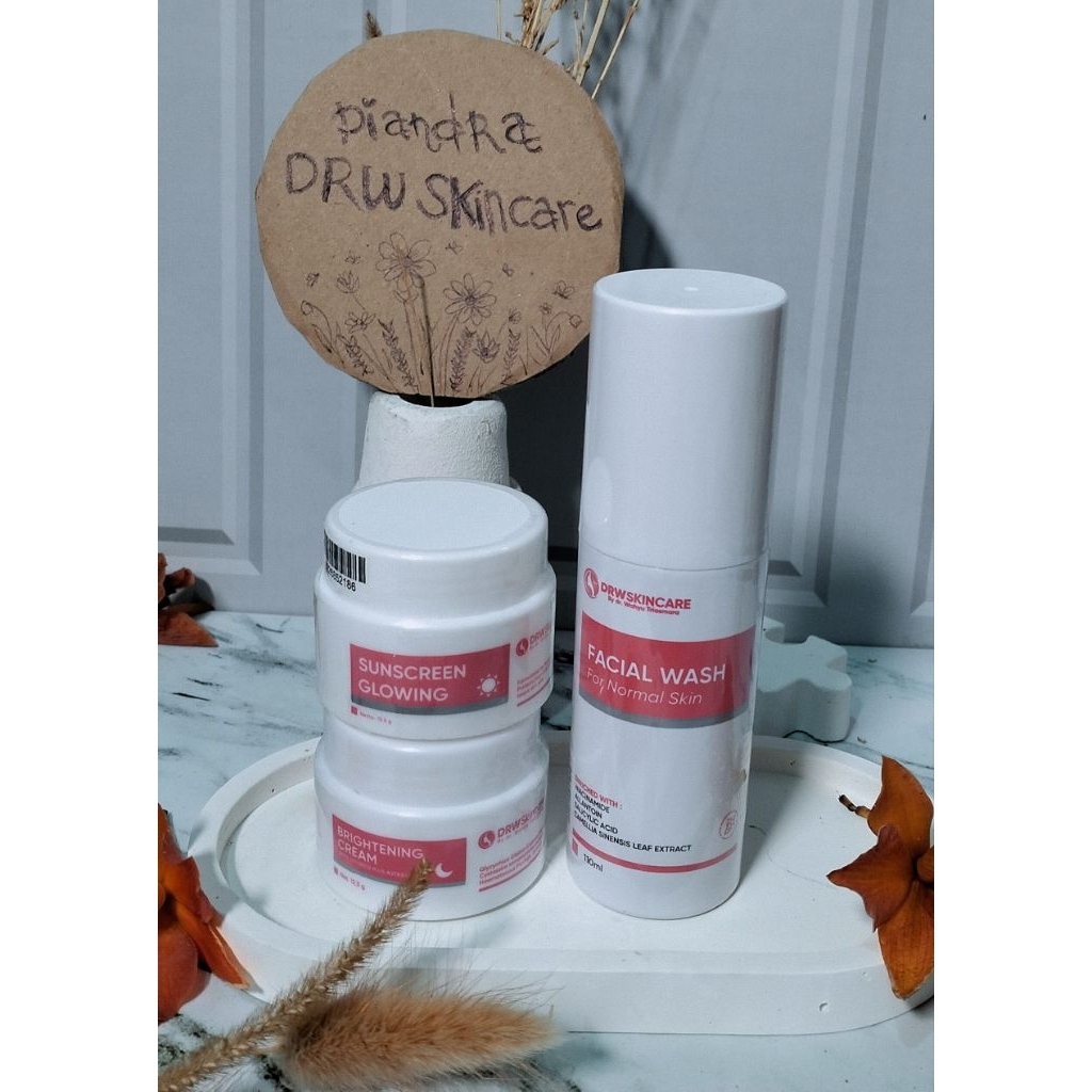 DRW SKINCARE Paket flek hitam brightening cream 01,02,03