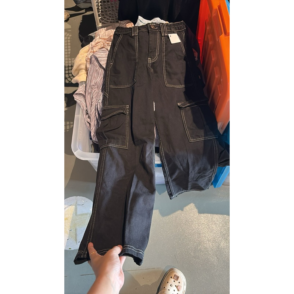 celana panjang cargo pria wanita BDG skate original