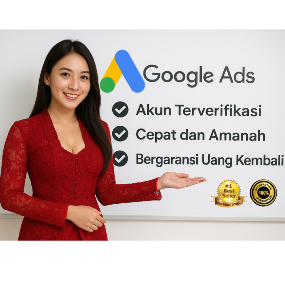 Akun Google Ads Siap Pakai / Lolos Verifikasi Pengiklan / Akun Aktif